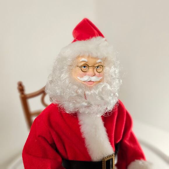 Telco Motionette Talking Santa 1997 Animated 18" Christmas Decor Figure Works - Picture 4 of 14